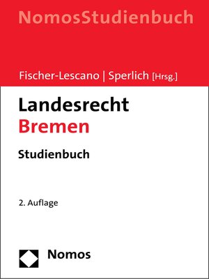 cover image of Landesrecht Bremen